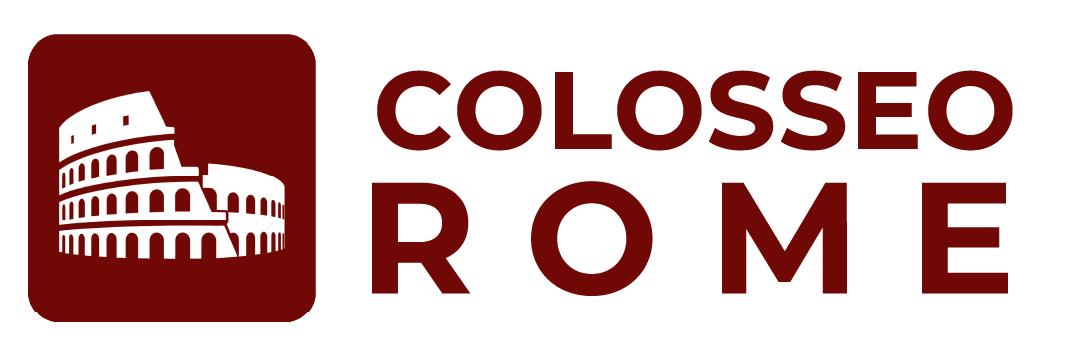 Colosseo Rome logo with Colosseum icon