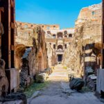 sol de l'arene souterraine du colosseum (2)